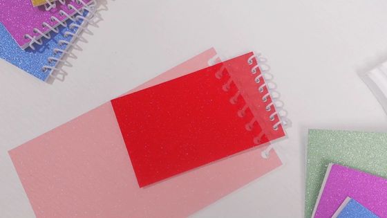 PP 커버 A5 프로젝트 노트북, 화면 내부의 수평 선과 색상 PP 분기